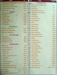 Chai Paani menu 2