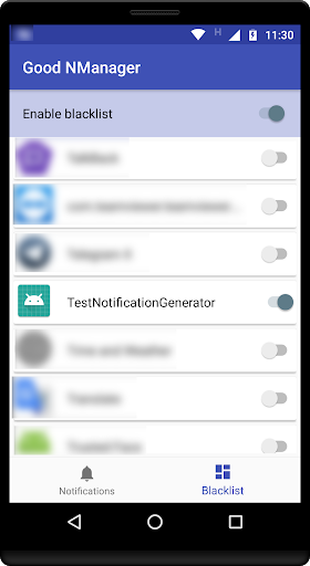 Screenshot NManager: Notification Manager