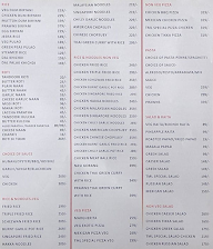 The Mint Leaf menu 2