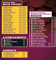 The Mughal Gardenn menu 3