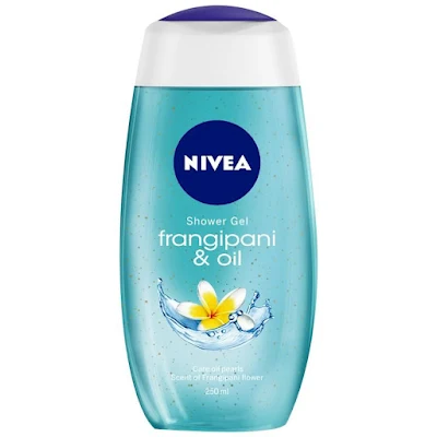 Nivea Shower Gel - Frangipani & Oil Body Wash, Women - 250 ml
