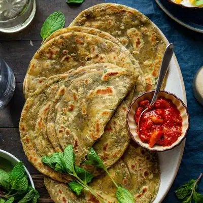 Pudina Paratha