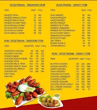 Tandoori Land menu 2