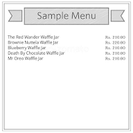 The Waffle Jar menu 1