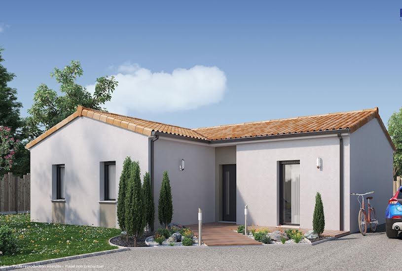  Vente Terrain + Maison - Terrain : 443m² - Maison : 76m² à Vayres (33870) 