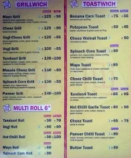 Chaatwich menu 2