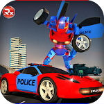 Cover Image of Unduh Police Robot Car Simulator 2.0 APK