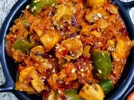 Paneer Mushroom Kadai