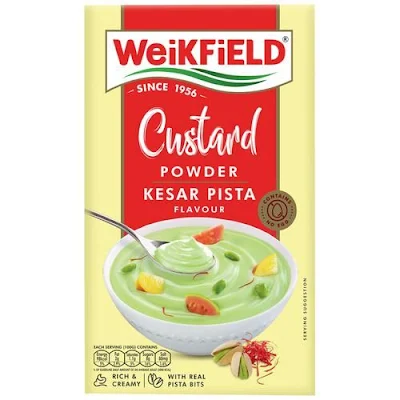 Weikfield Kesar Pista Custard Powde 4 - 70 gm