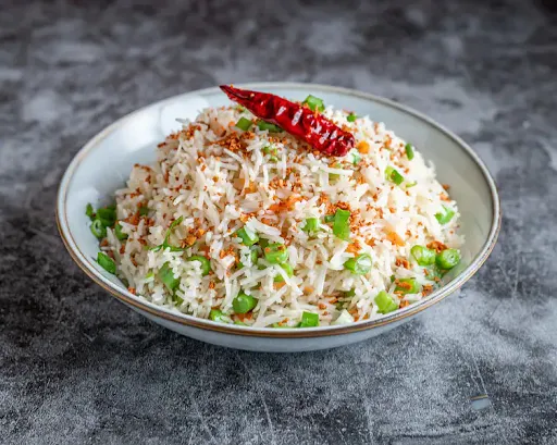 Veg Burnt Garlic Fried Rice