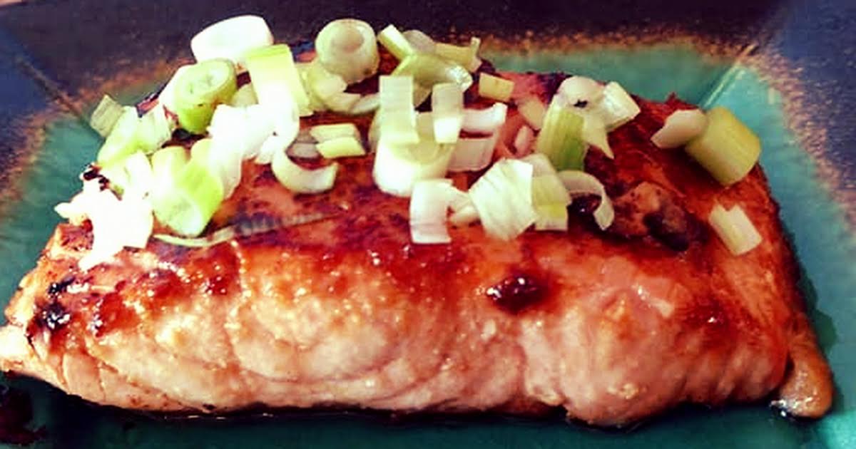 Honey Sriracha Lime Salmon | Just A Pinch Recipes