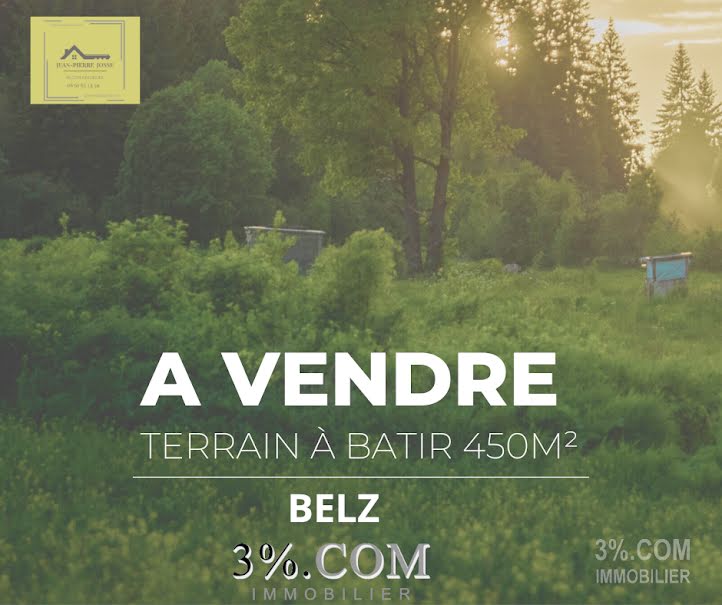 Vente terrain  450 m² à Belz (56550), 206 000 €