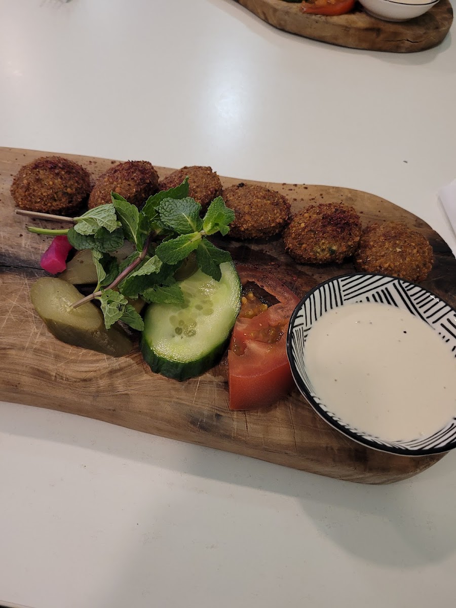 Falafel without sesame