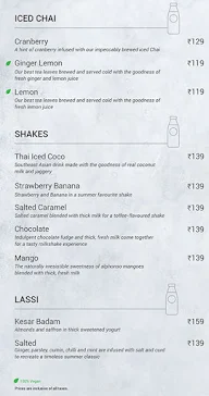 Chai Point menu 2