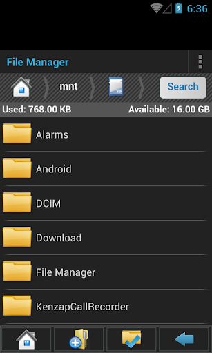 File manager:File explorer