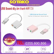 Hàng Xịn - Usb Sound Âm Thanh Hifi Magic Voice 7.1 Ch