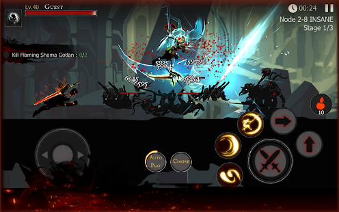 Shadow of Death: Stickman Fighting - Dark Knight Screenshot