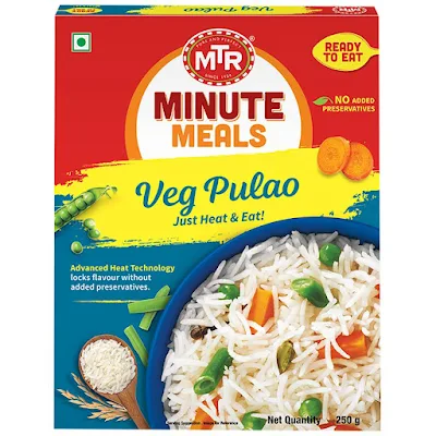 Mtr Ready To Eat - Vegetable Pulaoa - 250 gm