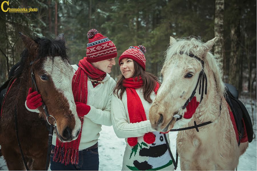 Fotografo di matrimoni Alena Chumakova (chumakovka). Foto del 19 febbraio 2014