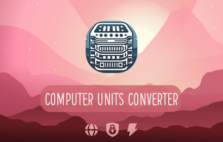 KB, MB Computer Units Converter small promo image