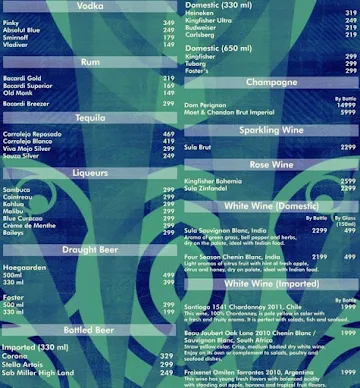 The Hub-Hotel IBIS menu 