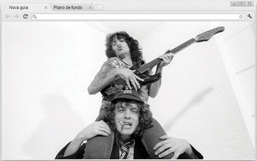 AC/DC - Bon Scott and Angus Young screenshot 1