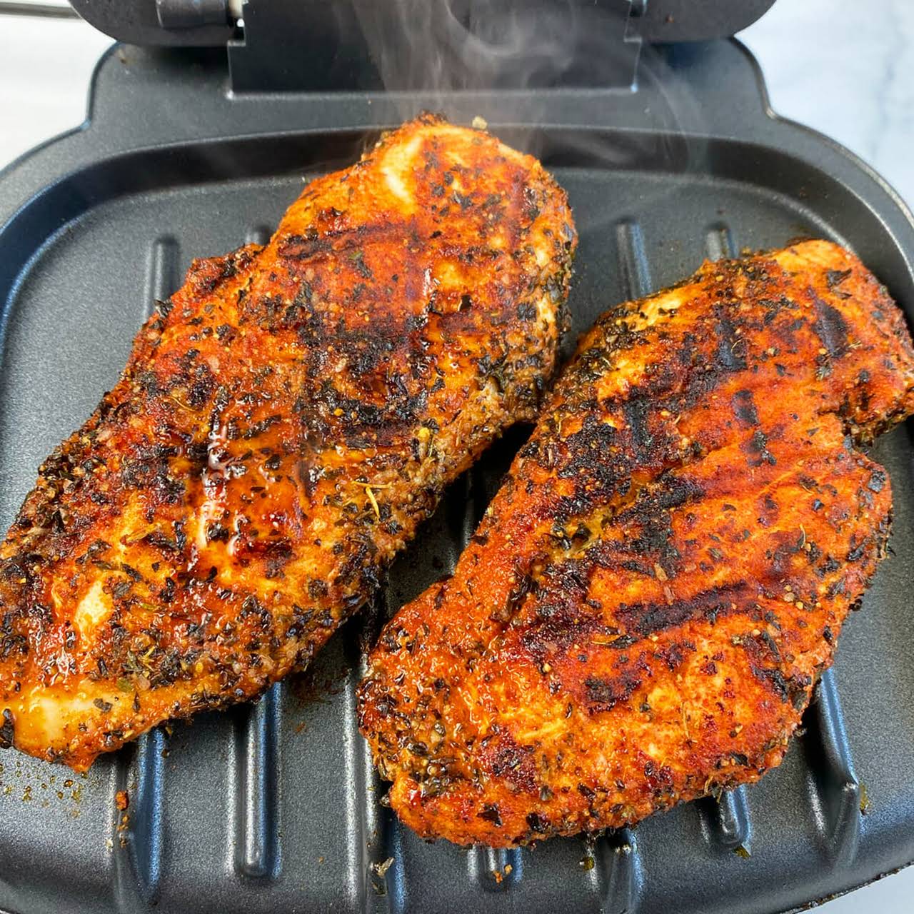 George Foreman Cooking