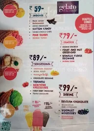 Gelato Italiano menu 1