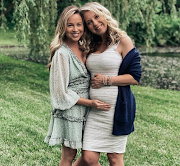 Breanna Lockwood, left, with her mother Julie, who is also her surrogate. 