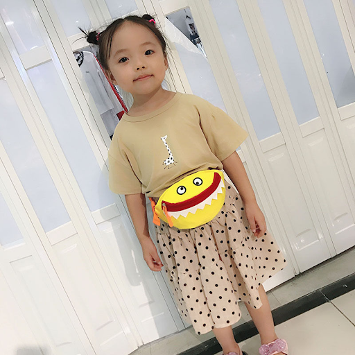 Title 4, Cartoon Childrens Canvas Embroidered Crossbody...