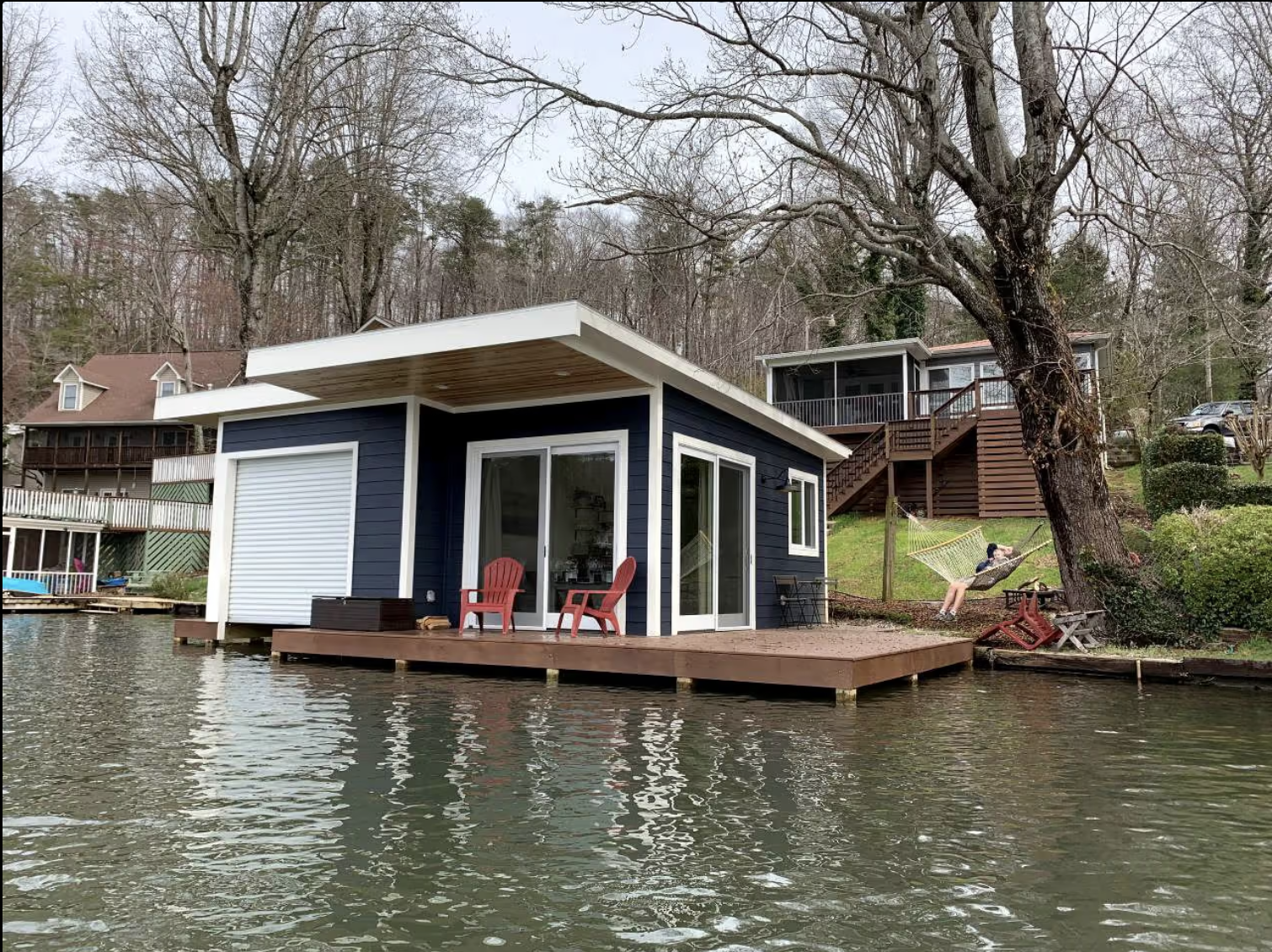 floating cabins