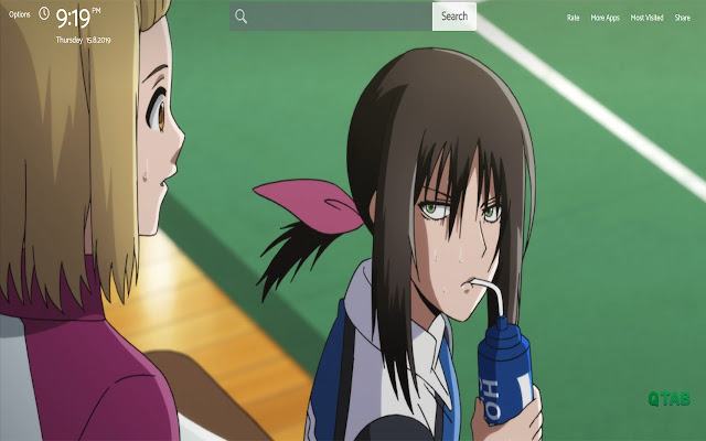 Hanebado Wallpapers Theme New Tab