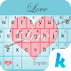 Pink Love Keyboard Theme Download on Windows