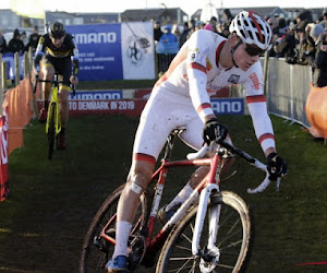 Mathieu van der Poel duldt ook in Bogense geen tegenspraak, spannende sprint beslist over tweede plek