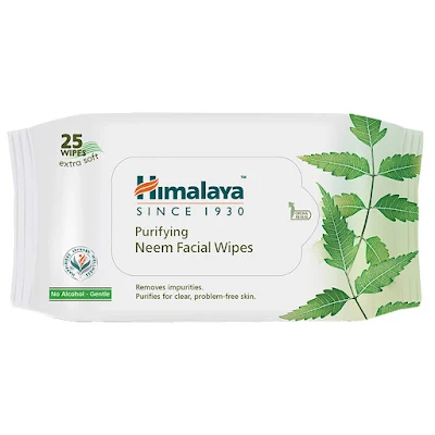 Himalaya Purifying Neem Facial Wipes - 25 pcs