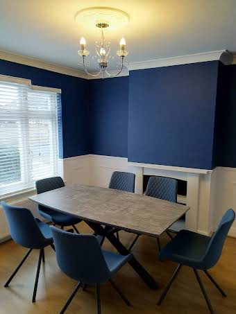 Blue Front Room  with White Panelling album cover