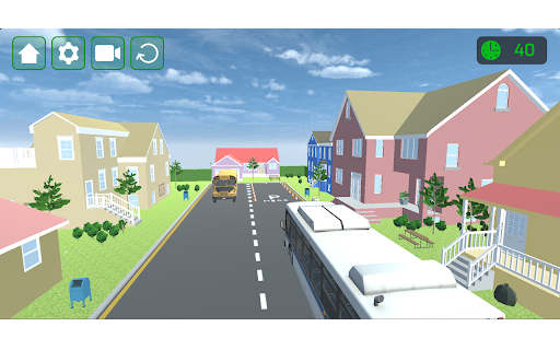 City Bus Parking Challenge Simulator 3D