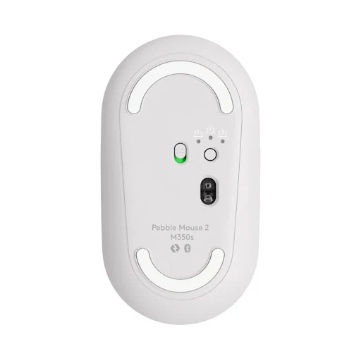 Chuột không dây bluetooth Logitech Pebble M350S (Trắng)