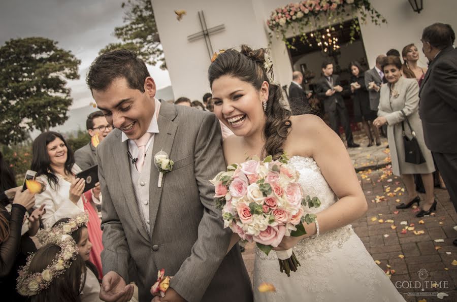 Vestuvių fotografas Yeisson Gómez (goldtime). Nuotrauka 2015 birželio 5