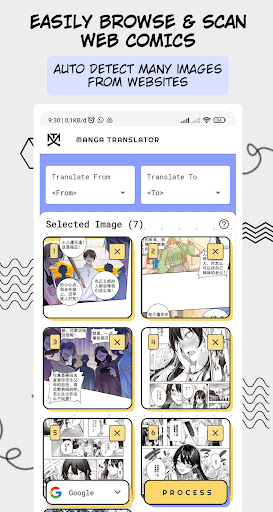 Screenshot Manga Translator