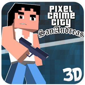 Pixel San Andreas Craft Crime City Mod apk أحدث إصدار تنزيل مجاني