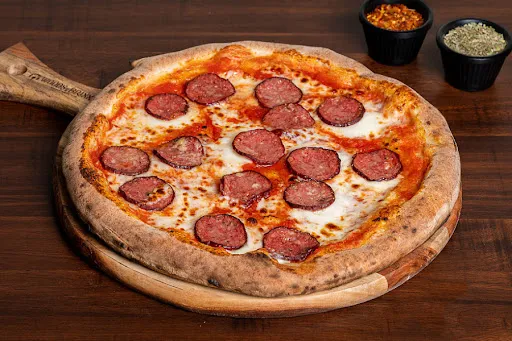 Lamb Pepperoni Pizza