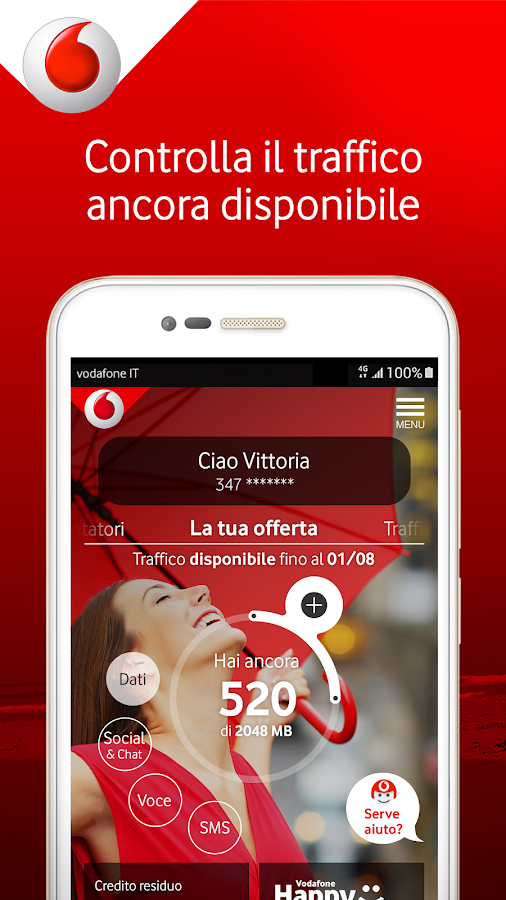 travel europa vodafone italia