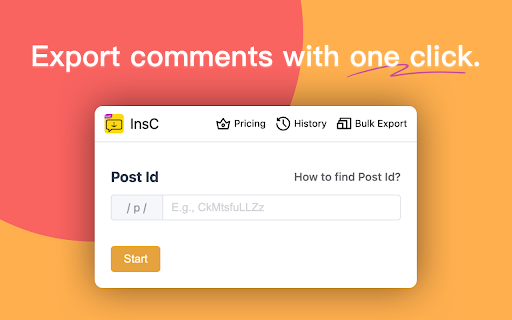 InsC - Instagram comment picker & exporter