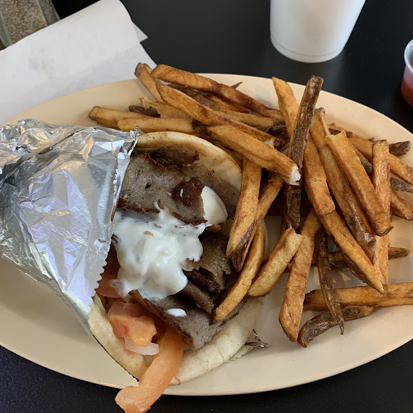 10/10 Gyro!! And their fries are homemade and incredible. Everything on the menu can be made gluten free! A must have!