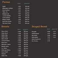 Bikaner Sweets menu 1