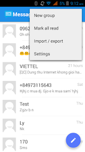   Messaging SMS- screenshot thumbnail   