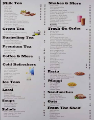 Chai Garam menu 1