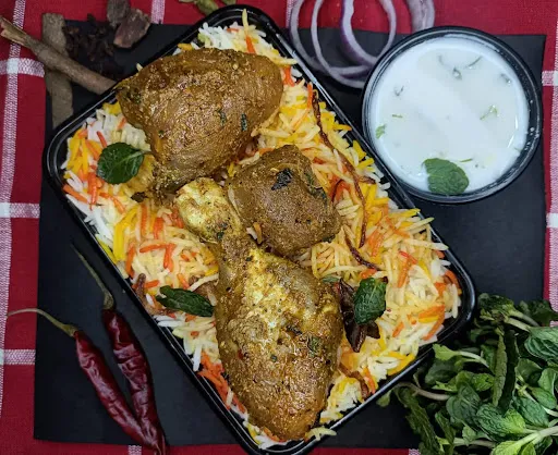 Hyderabadi Chicken Dum Biryani