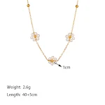 Three Necklace Gold